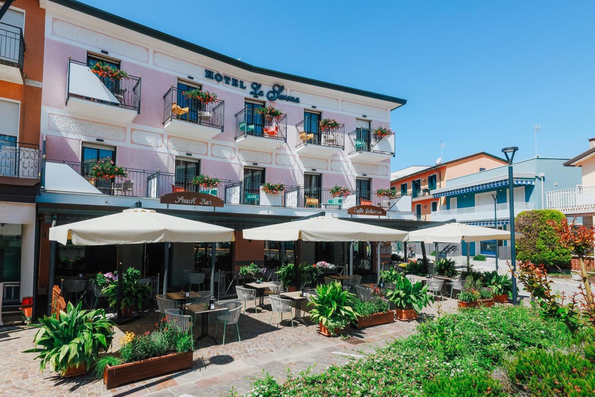 Hotel La Serena Bibione Exterior foto